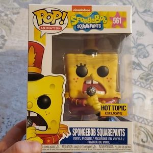 SpongeBob SquarePants Exclusive Hot Topic Funko